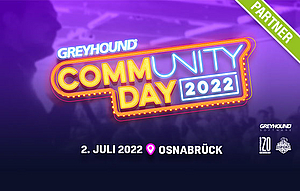 Greyhound Community Day Grafik