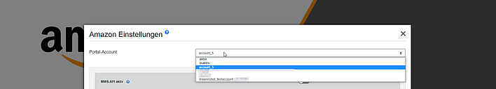 Amazon Portal-Account