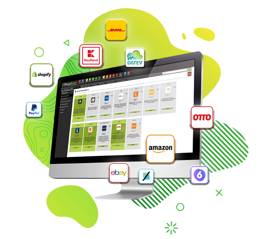 DreamRobot Schnittstellen E-Commerce
