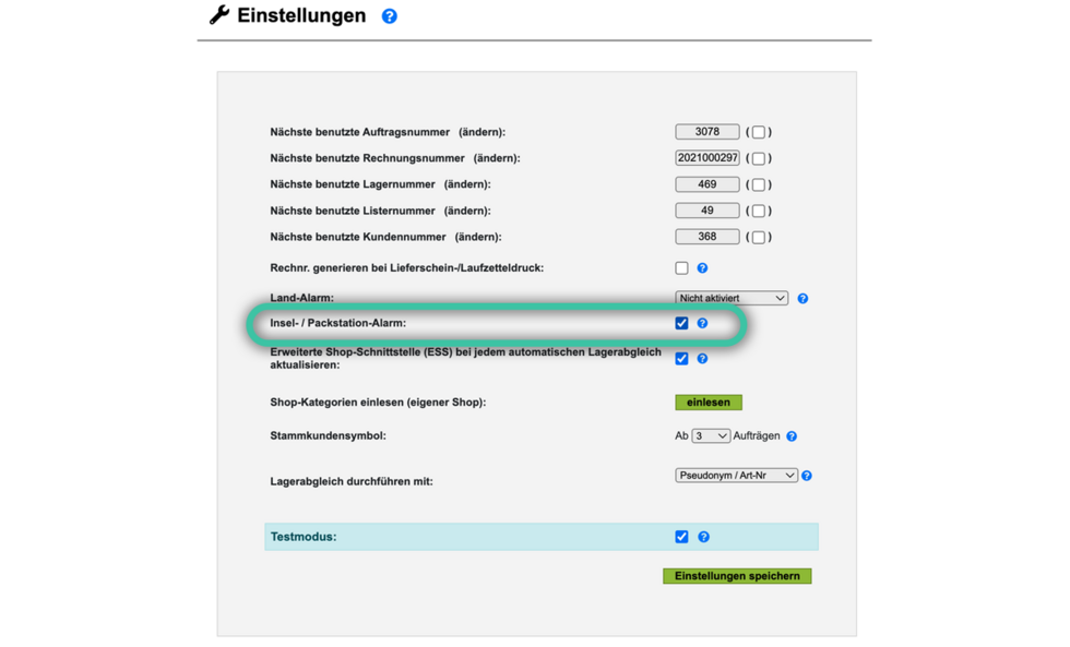 DHL Packstation in DreamRobot einstellen