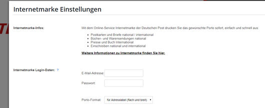 DR Internetmarke App 2