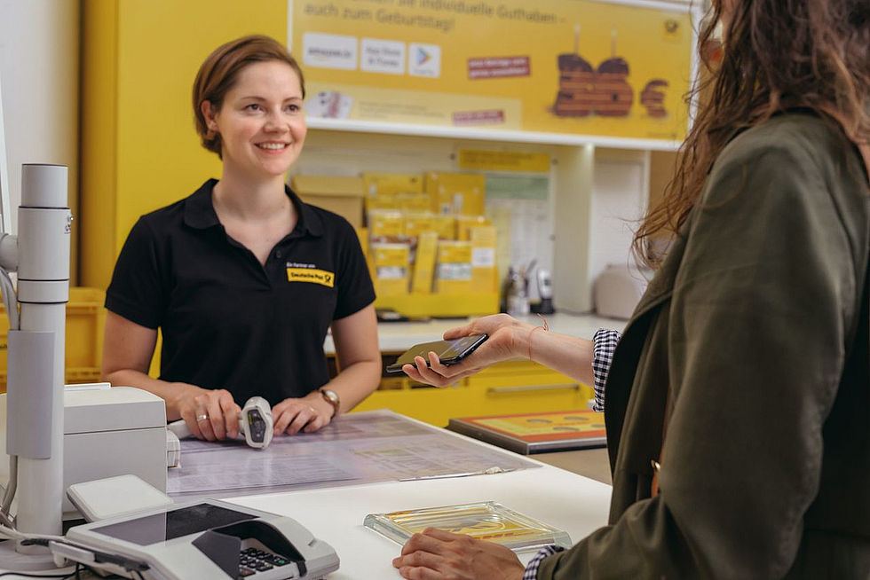 DHL Uebergabe