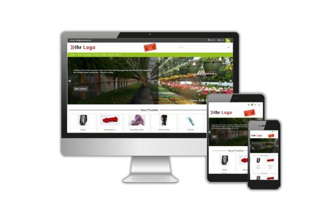 DR-WebShop Theme: Greenery