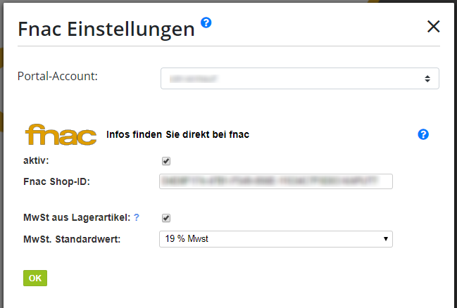 Fnac-app einstellungen