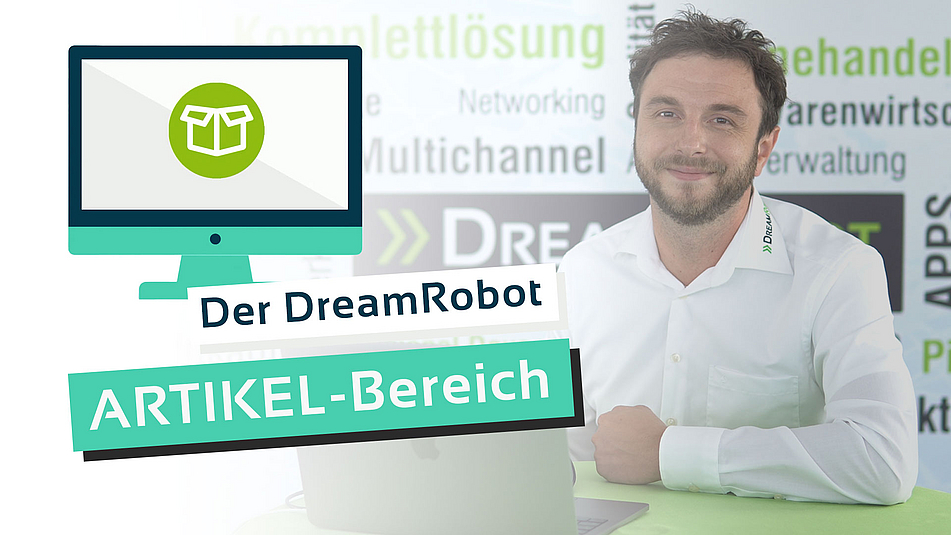 Einführung in den DreamRobot ARTIKEL-Bereich