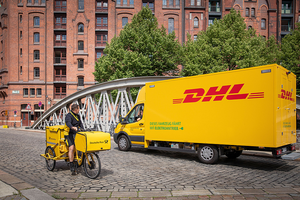 DHL Streetscooter Fahrrad