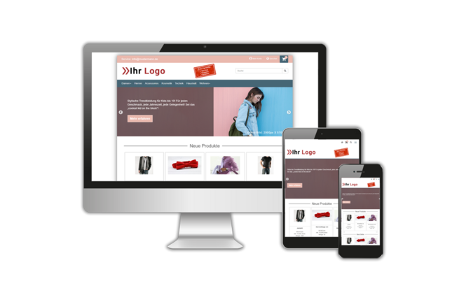 DR-WebShop Theme: Pretty in Pink