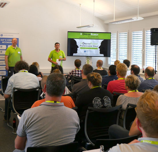 Peter Möller & Frank Oddey (CEO), DreamRobot GmbH