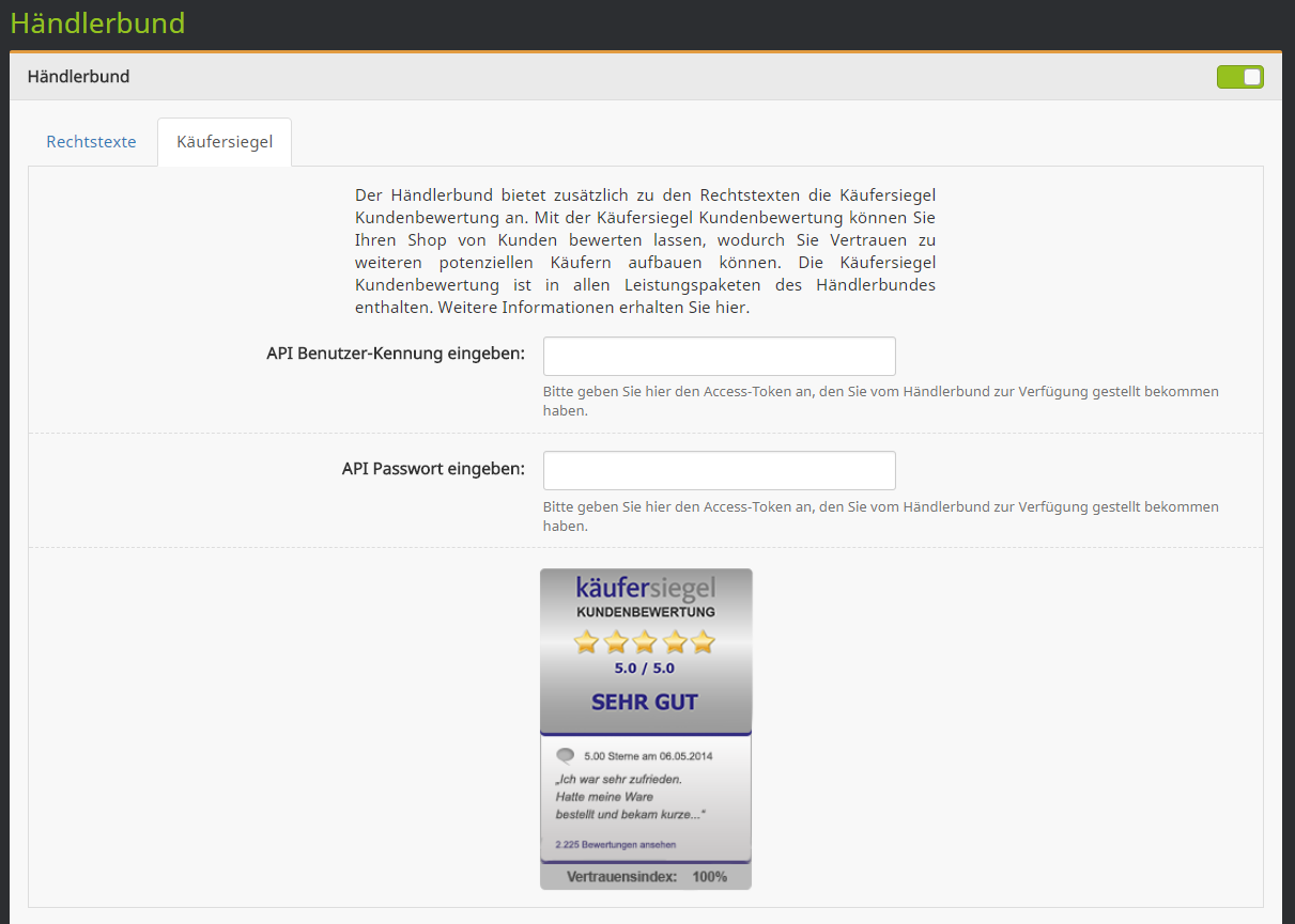 Webshop Partner Dreamrobot Handbuch