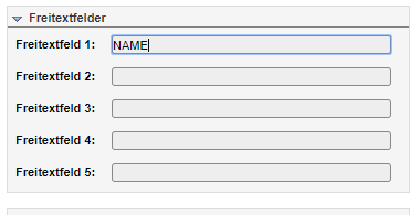 Freetext-Name