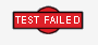Test failed