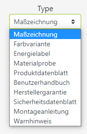 additional media assets types