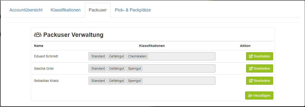 Lagermitarbeiter in der DR Pick&Pack-App
