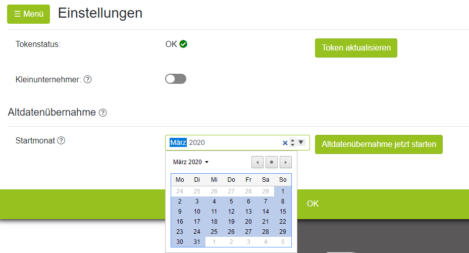 Lexoffice App Dreamrobot
