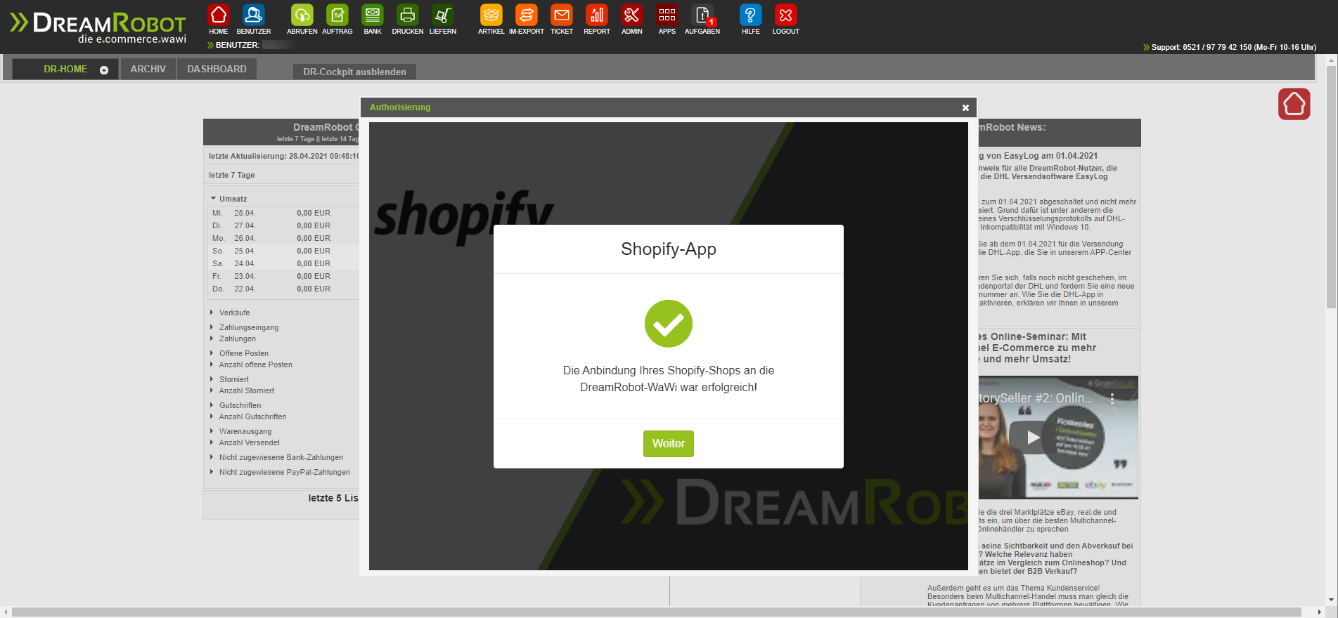 Shopify Bestandskunden Step 5