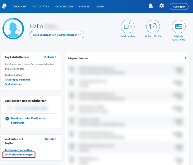 Paypal Offene Zahlung Paypal Offene Zahlung
