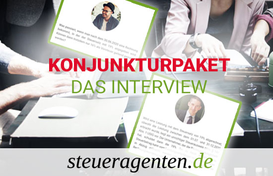 Konjunkturpaket - Das Interview zum Thema MwSt.-Senkung