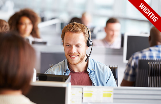 Aktuelle Information zum Telefon-Support bei DreamRobot