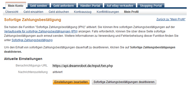 PayPal Abbildung 3